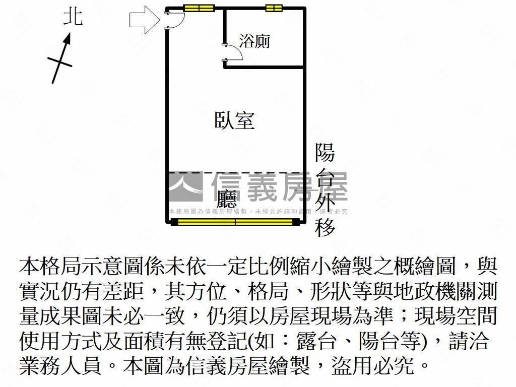 高ＣＰ值採光優質套房房屋室內格局與周邊環境