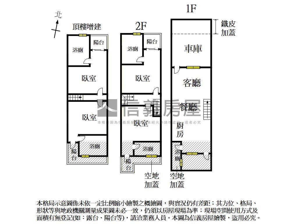 復興學區車庫美透天房屋室內格局與周邊環境