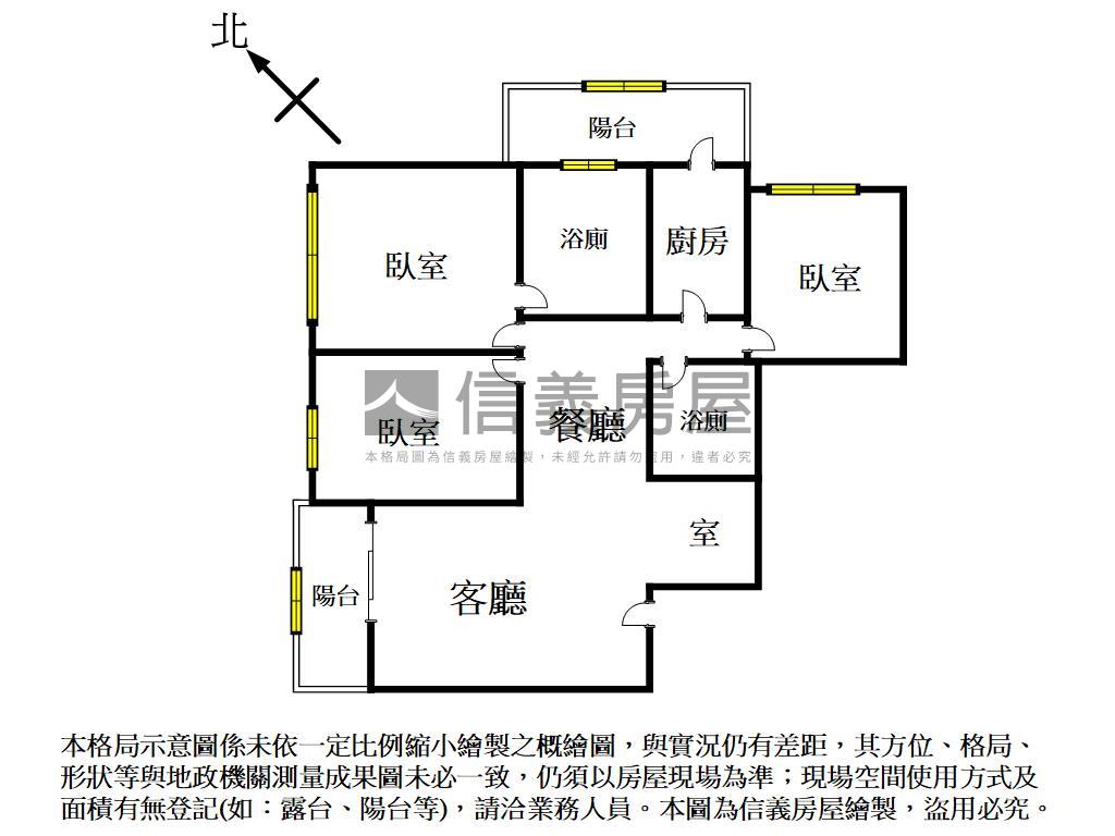 逢甲摩登歐洲３＋１房美屋房屋室內格局與周邊環境