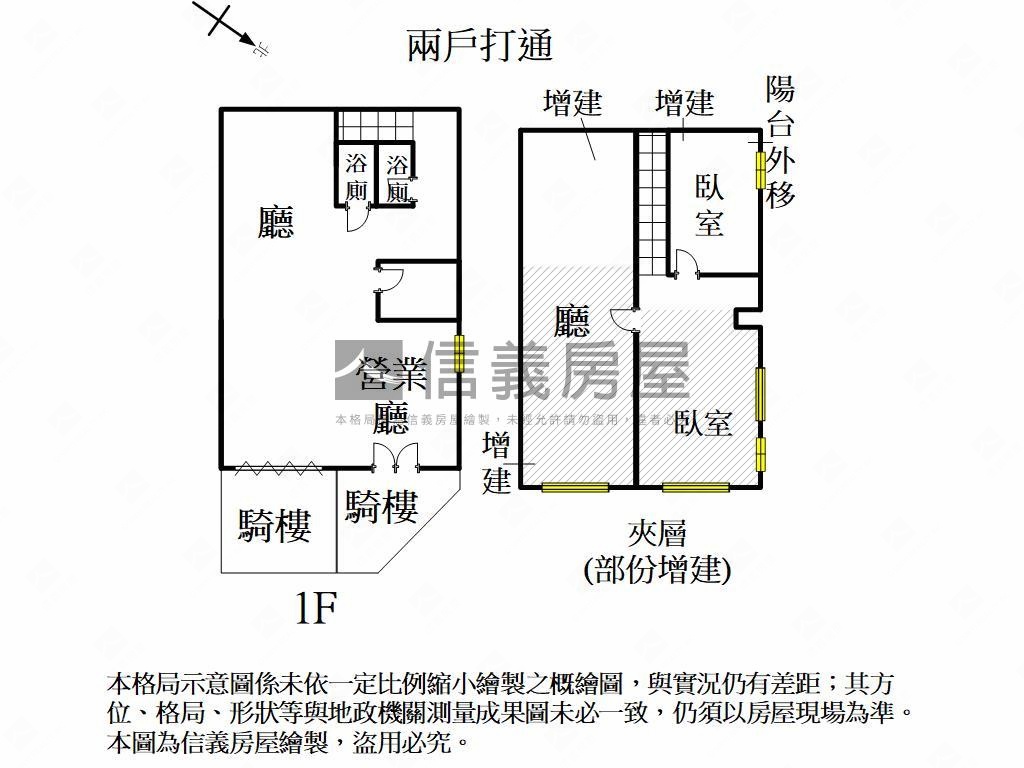 林森一路黃金雙拼金店面房屋室內格局與周邊環境