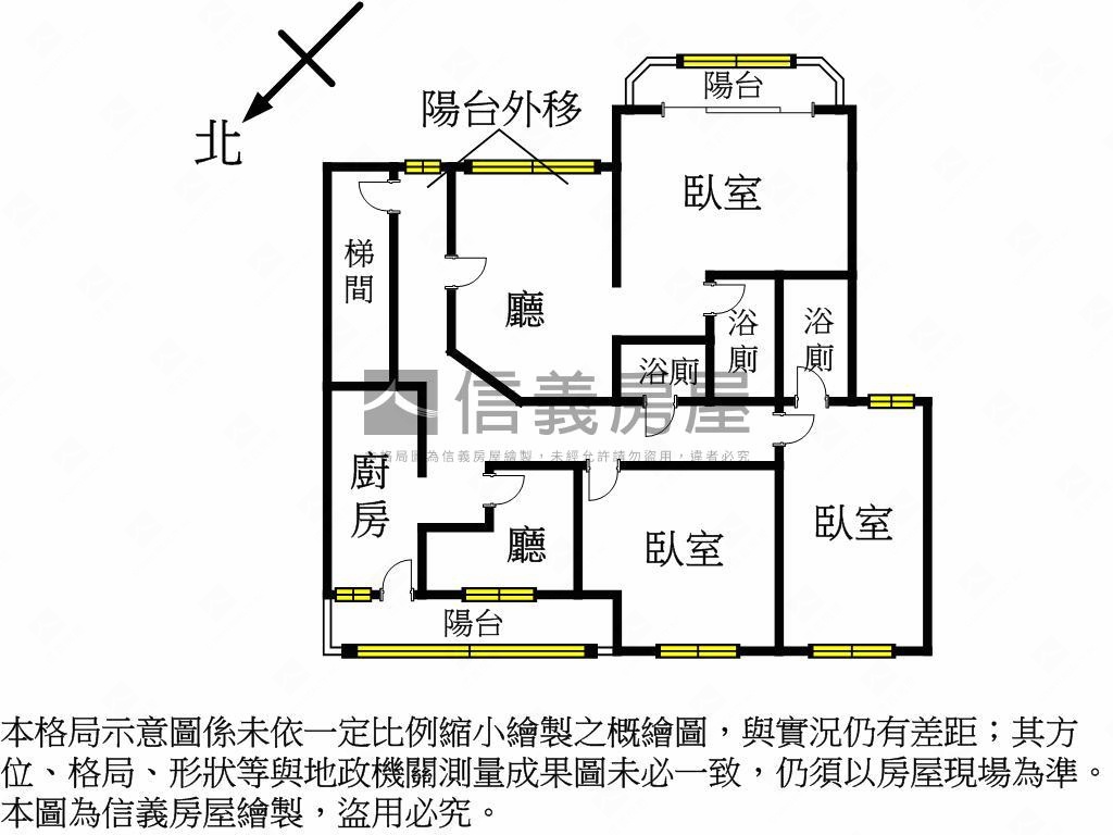 桃園秀山低樓層公寓房屋室內格局與周邊環境
