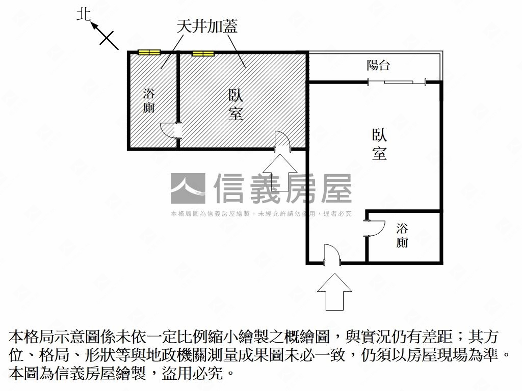 海中街新穎套房Ｃ房屋室內格局與周邊環境