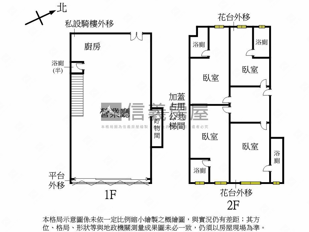 東海新興路燙金店面附套房屋室內格局與周邊環境