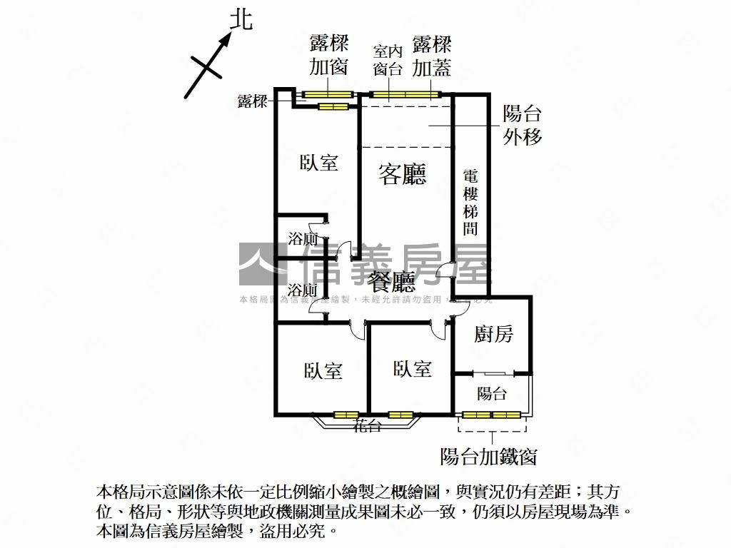 低總價稀有電梯有管理三房房屋室內格局與周邊環境