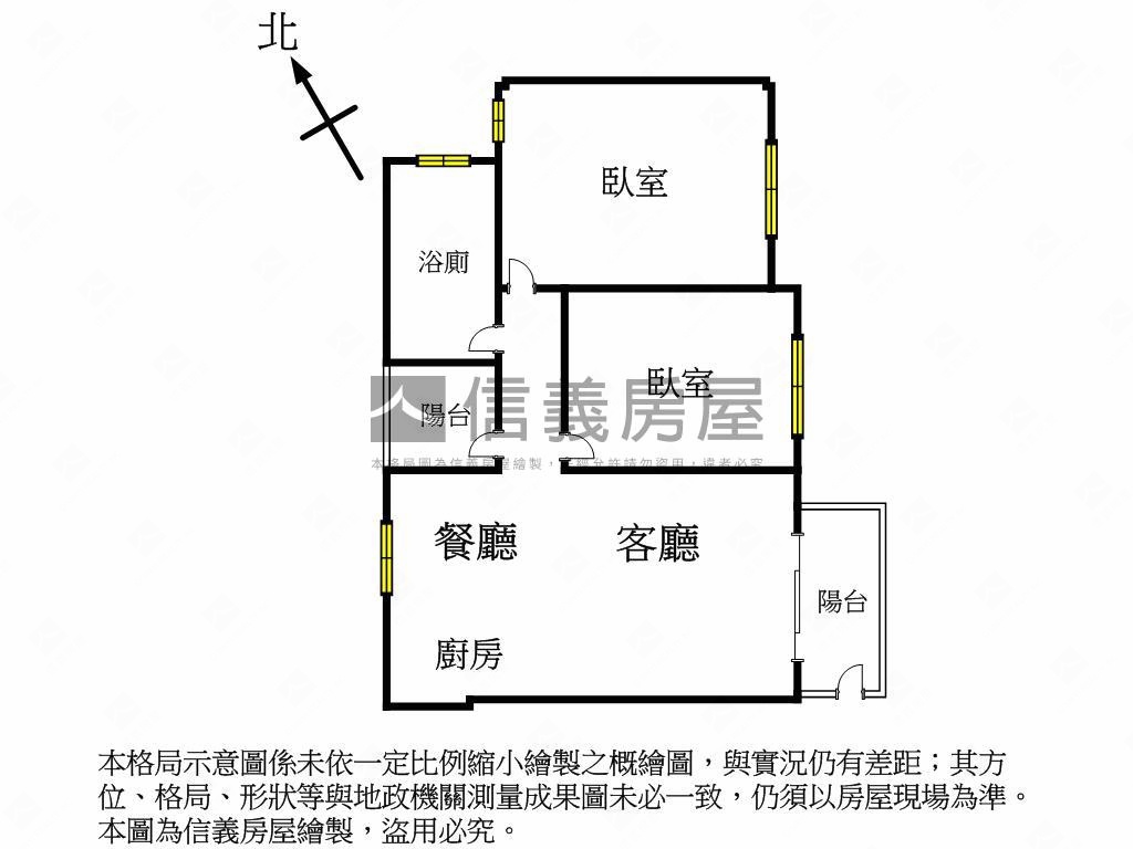 茂洋閱美高樓獨家兩房平車房屋室內格局與周邊環境