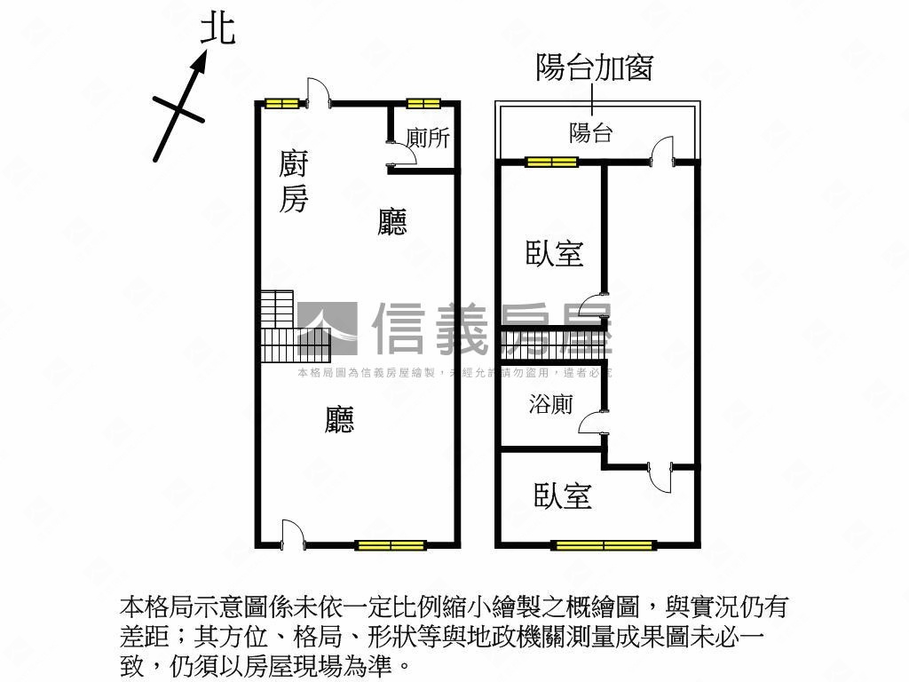 近輕軌文化中心翻修透天房屋室內格局與周邊環境