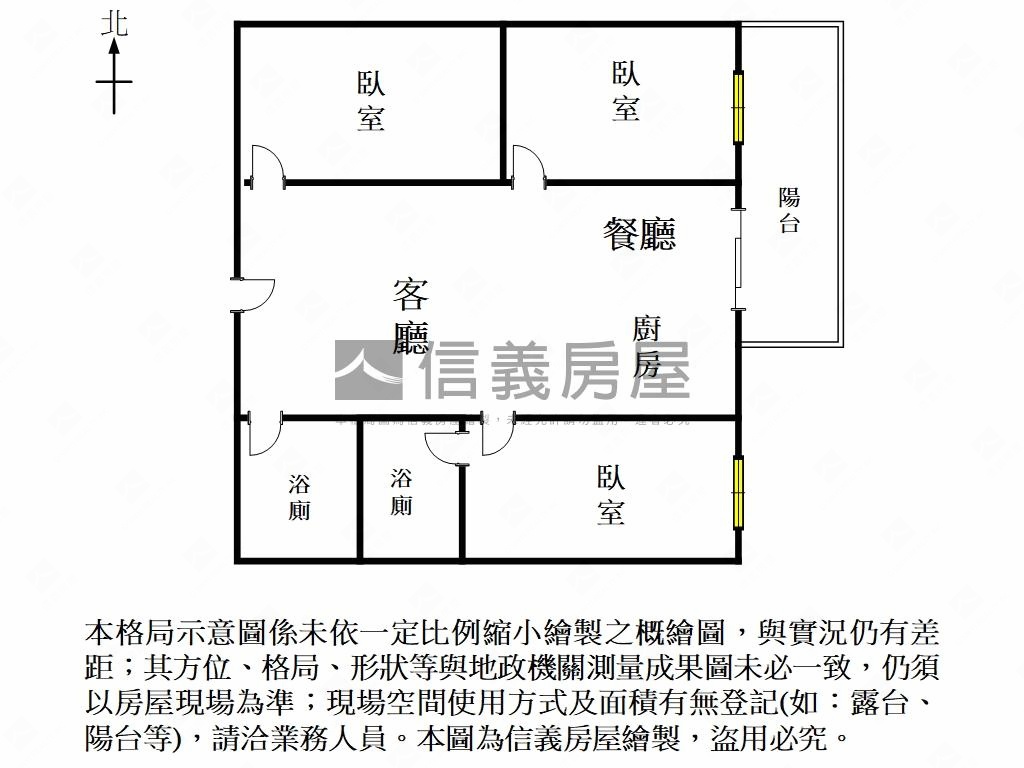 宇成森之邸面公園三房平車房屋室內格局與周邊環境