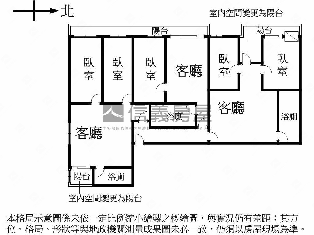 近捷運北平商圈收租美寓房屋室內格局與周邊環境