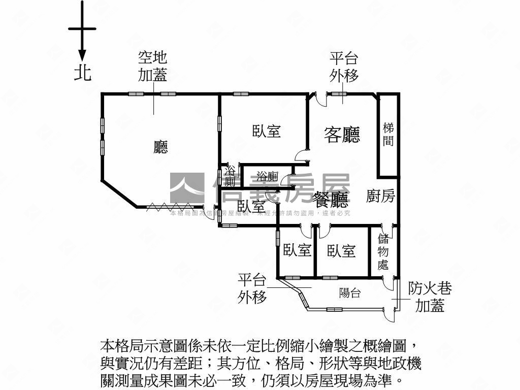 專任捷運漂亮超值邊間一樓房屋室內格局與周邊環境