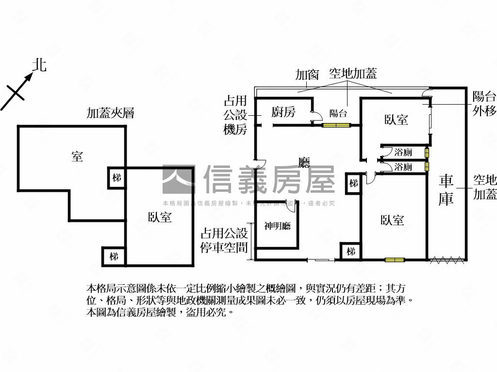 稀有面寬約１２米挑高住辦房屋室內格局與周邊環境