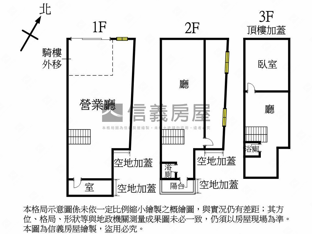 中國醫透天店面房屋室內格局與周邊環境