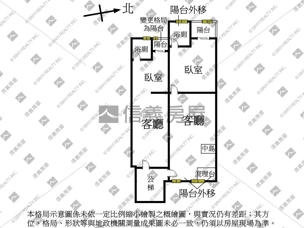 捷運旁稀有二樓精緻兩套房房屋室內格局與周邊環境