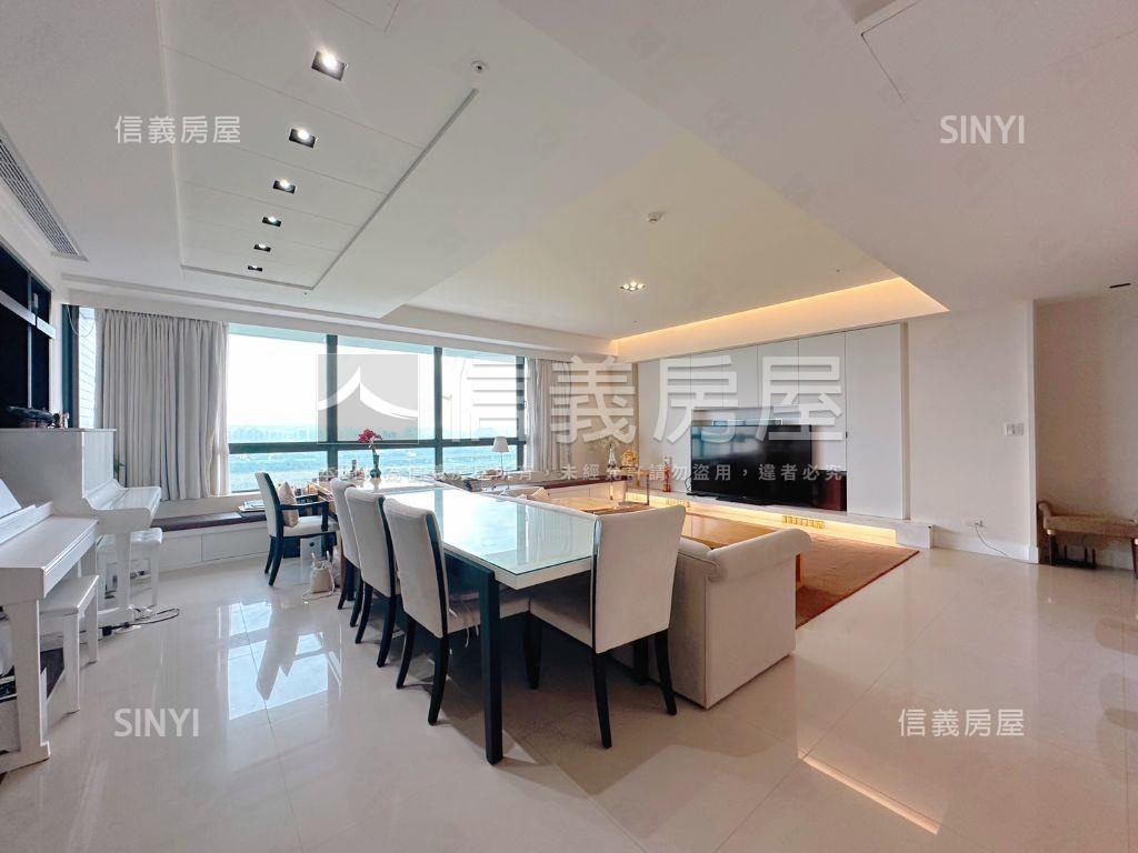 河岸第一排高樓豪邸景觀房屋室內格局與周邊環境