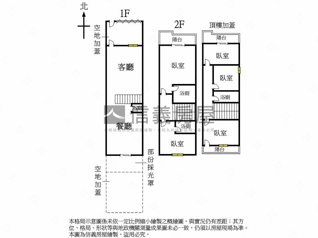 存中街旁前庭後院裝潢透天房屋室內格局與周邊環境