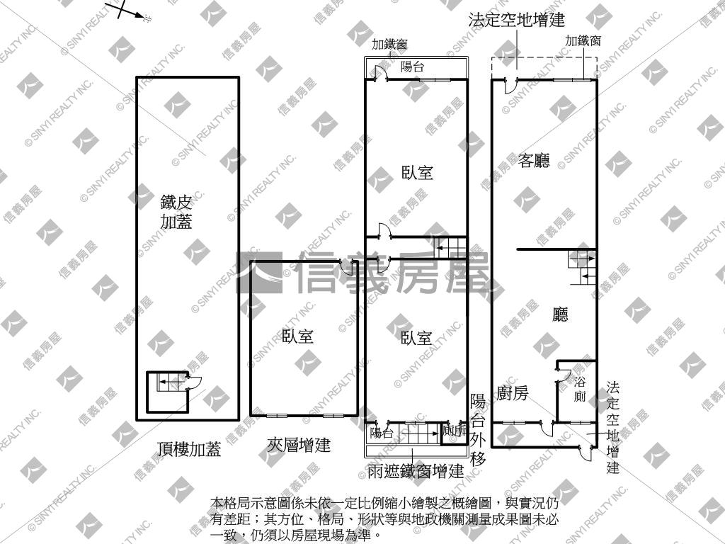 近未來中山醫６米巷透天房屋室內格局與周邊環境