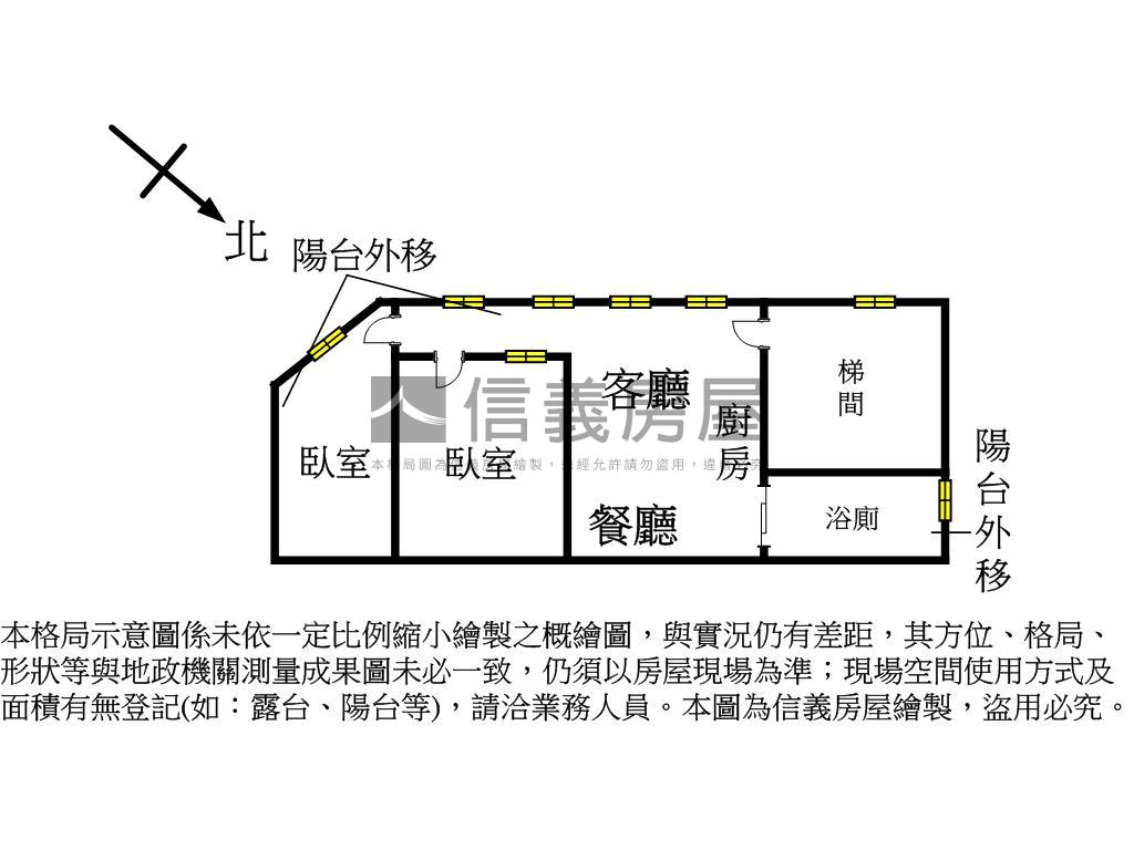 龍陣二號公園２房電梯房屋室內格局與周邊環境