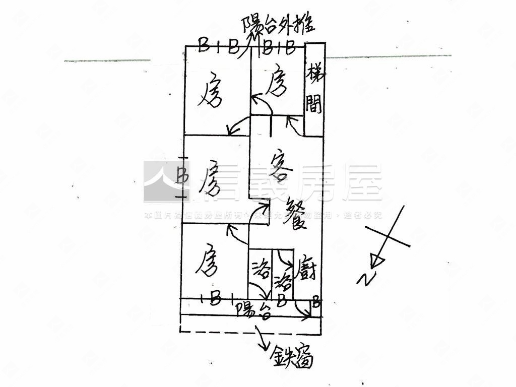 洛陽亮麗大四房～全新裝潢房屋室內格局與周邊環境