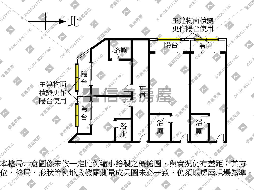 淡大金雞母‧歡迎電洽房屋室內格局與周邊環境