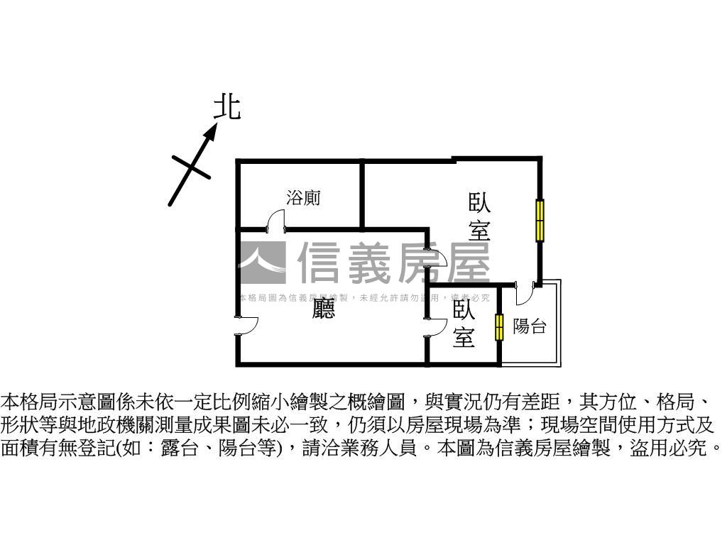 銳揚巴洛克溫馨兩房平車房屋室內格局與周邊環境