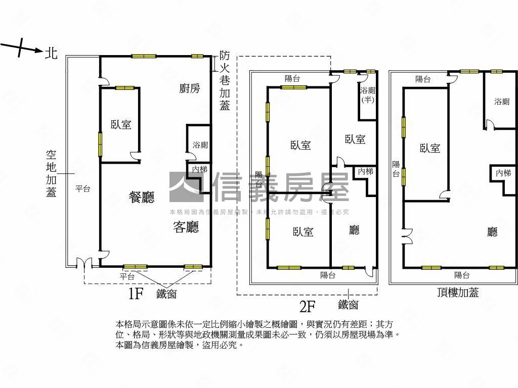 大觀方正邊間透天房屋室內格局與周邊環境