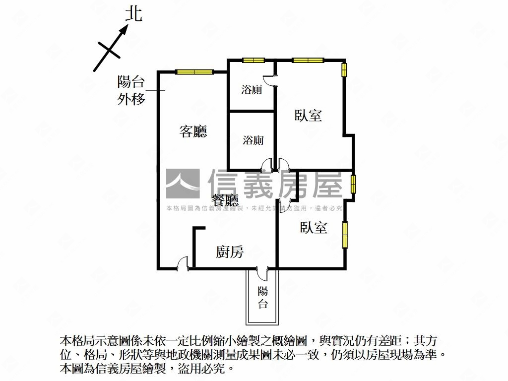 新店鮮境兩房雙衛浴附車位房屋室內格局與周邊環境