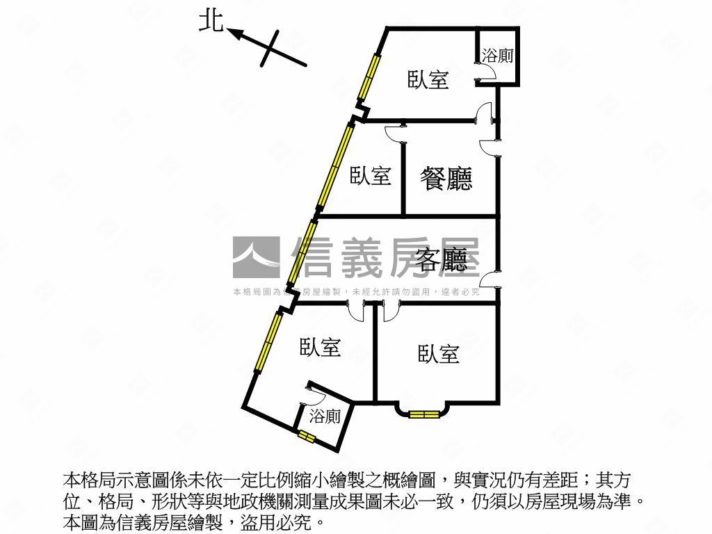 主＋陽約４０坪電梯大樓房屋室內格局與周邊環境