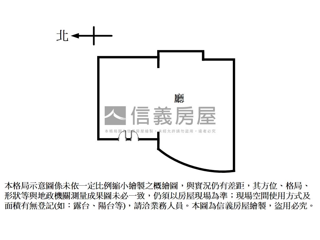 成功路２段現代米羅店辦房屋室內格局與周邊環境