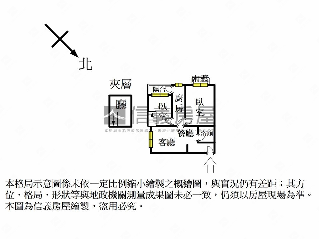 近家樂福台北駭客房屋室內格局與周邊環境