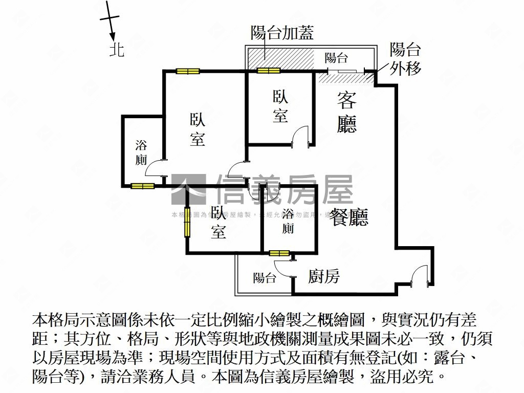 連建三房平車房屋室內格局與周邊環境