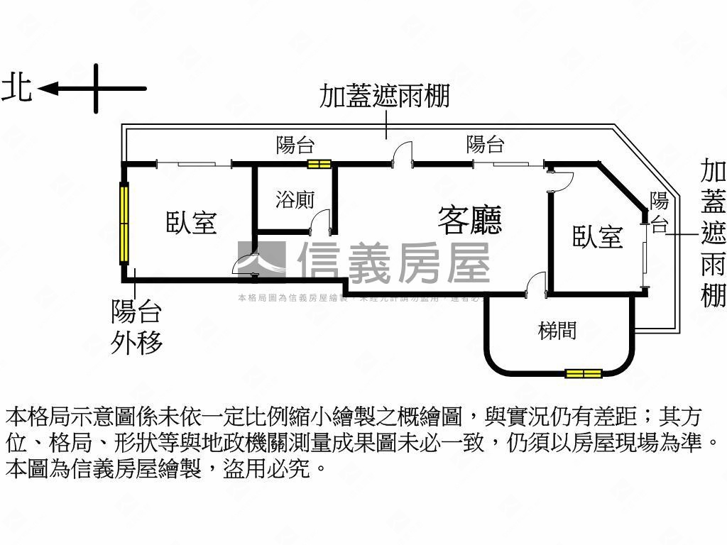 北區成家首購採光２房房屋室內格局與周邊環境