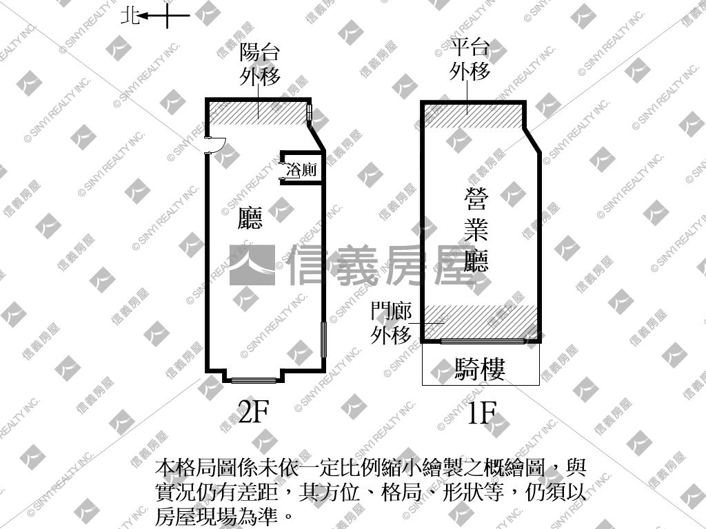 近成大金店面房屋室內格局與周邊環境