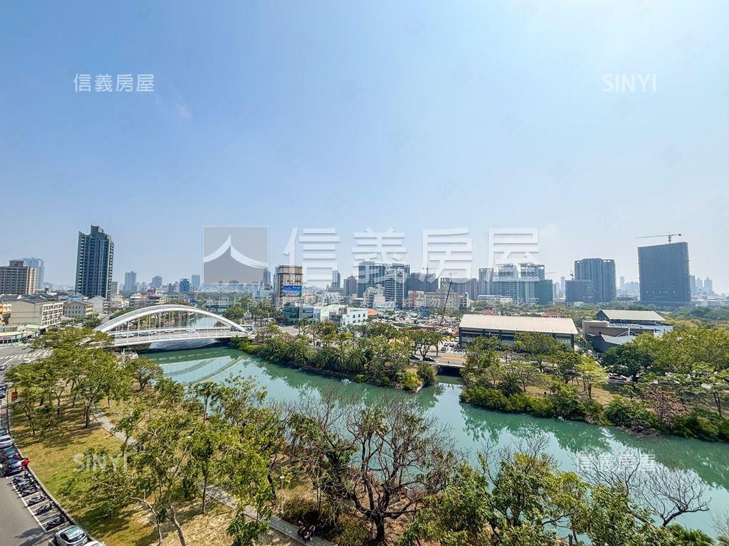 南美術景觀首排四房平車房屋室內格局與周邊環境