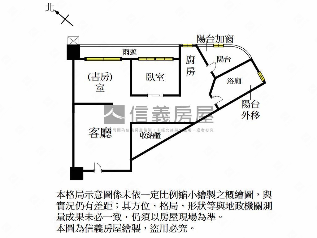 喜歡就約－創遊美人溫馨屋房屋室內格局與周邊環境