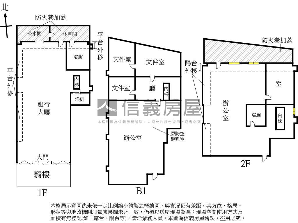 正和平東路上稀有面寬金店房屋室內格局與周邊環境