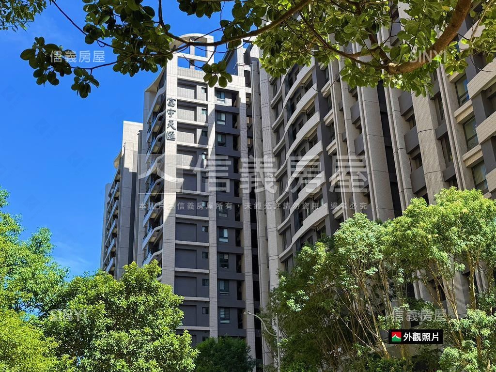 富宇天匯山巒疊翠坐北朝南房屋室內格局與周邊環境