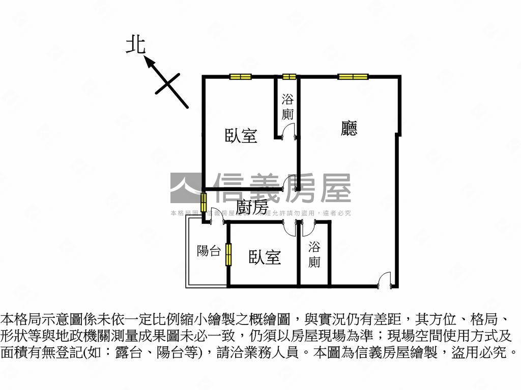 楠科捷運棧二房二衛優美邸房屋室內格局與周邊環境
