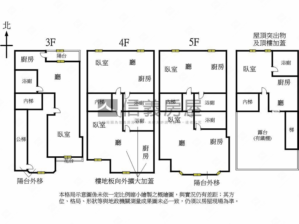 幸福收租樓中樓房屋室內格局與周邊環境