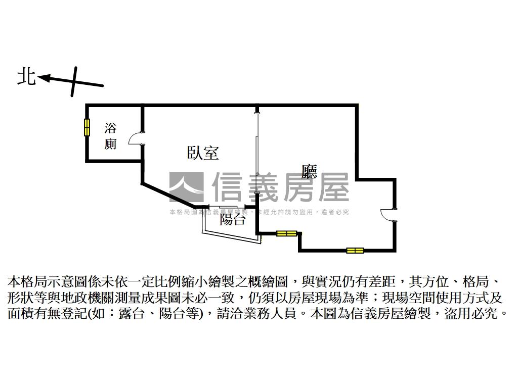 近五期美裝潢套房房屋室內格局與周邊環境