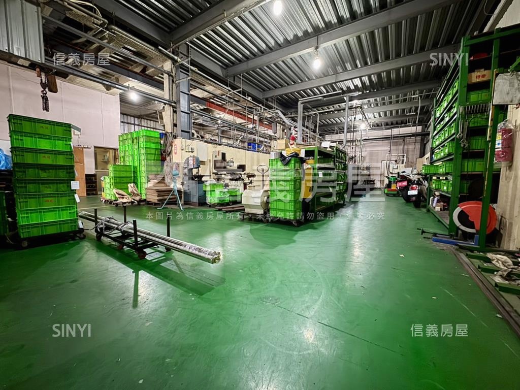 台中大里地約１７５坪廠房屋室內格局與周邊環境