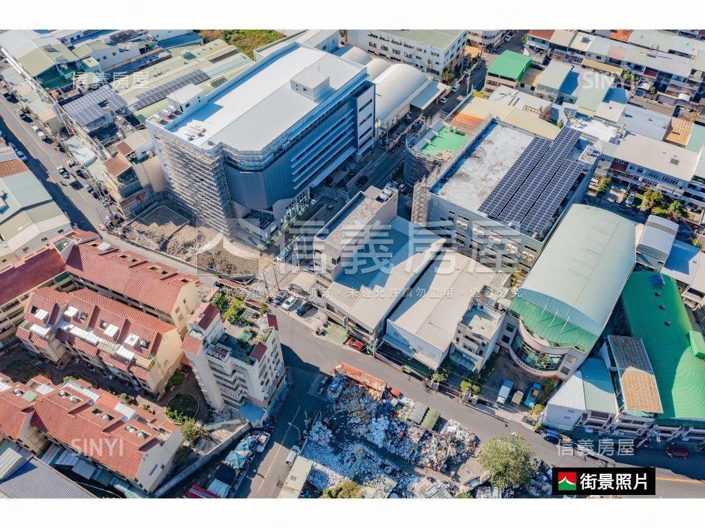 台中大里地約１７５坪廠房屋室內格局與周邊環境