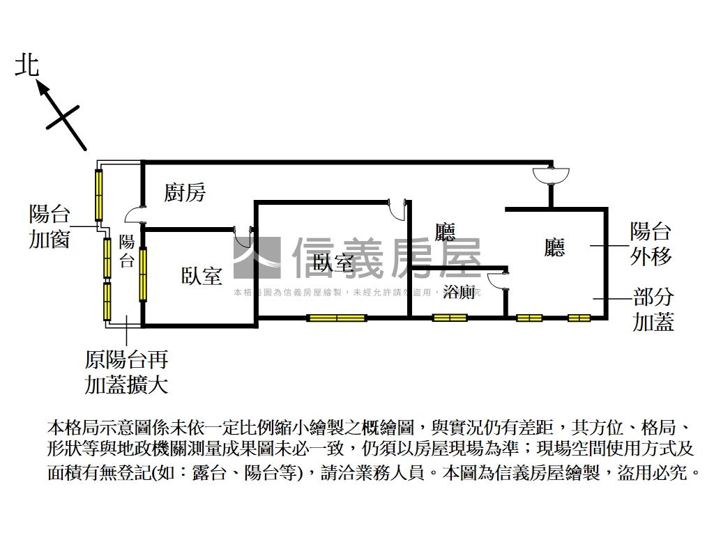 稀有！輕屋齡兩房屋況佳房屋室內格局與周邊環境