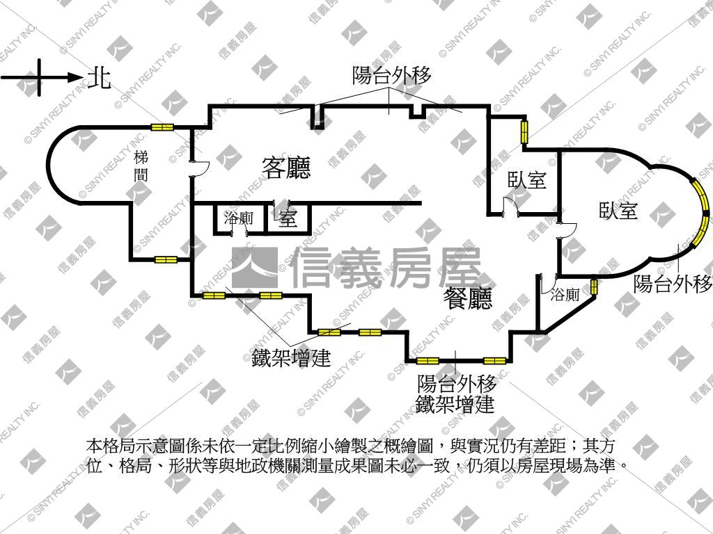 七段樹景一層一戶華廈房屋室內格局與周邊環境