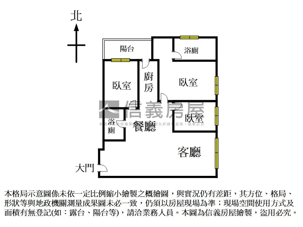 松築瓚！三房平車房屋室內格局與周邊環境