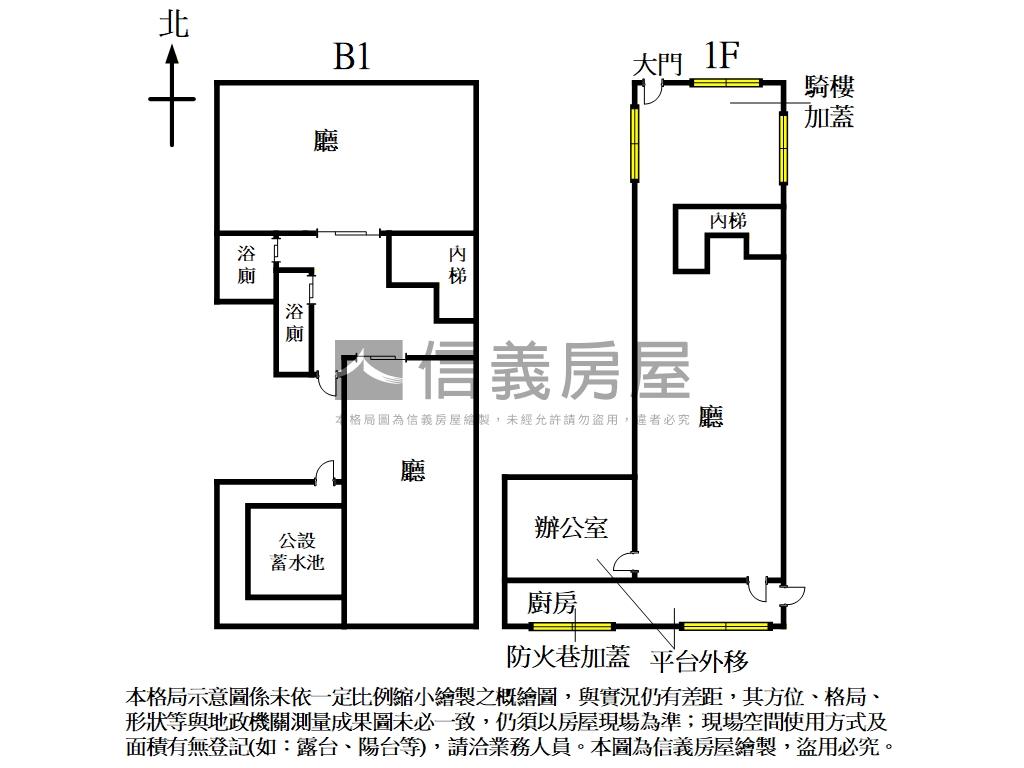 東門永康青田金店面｜商一房屋室內格局與周邊環境