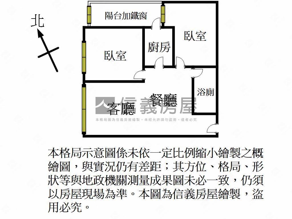 勝旺雲詠美裝２房車位房屋室內格局與周邊環境
