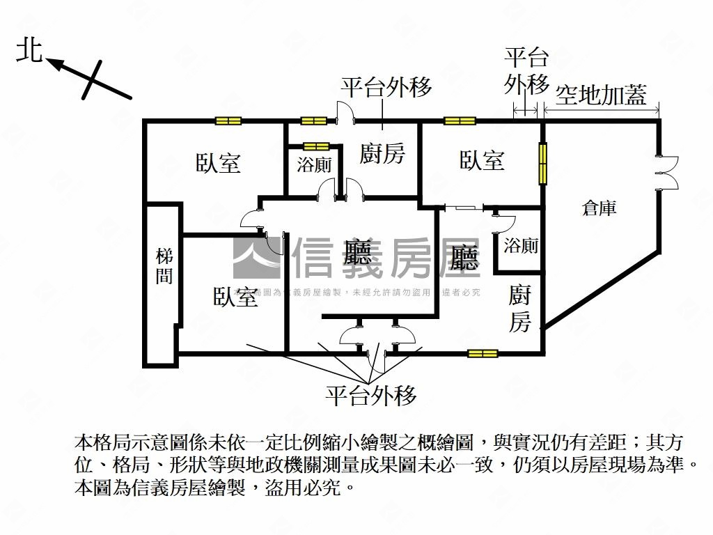 租金收益高投報佳都更宅房屋室內格局與周邊環境