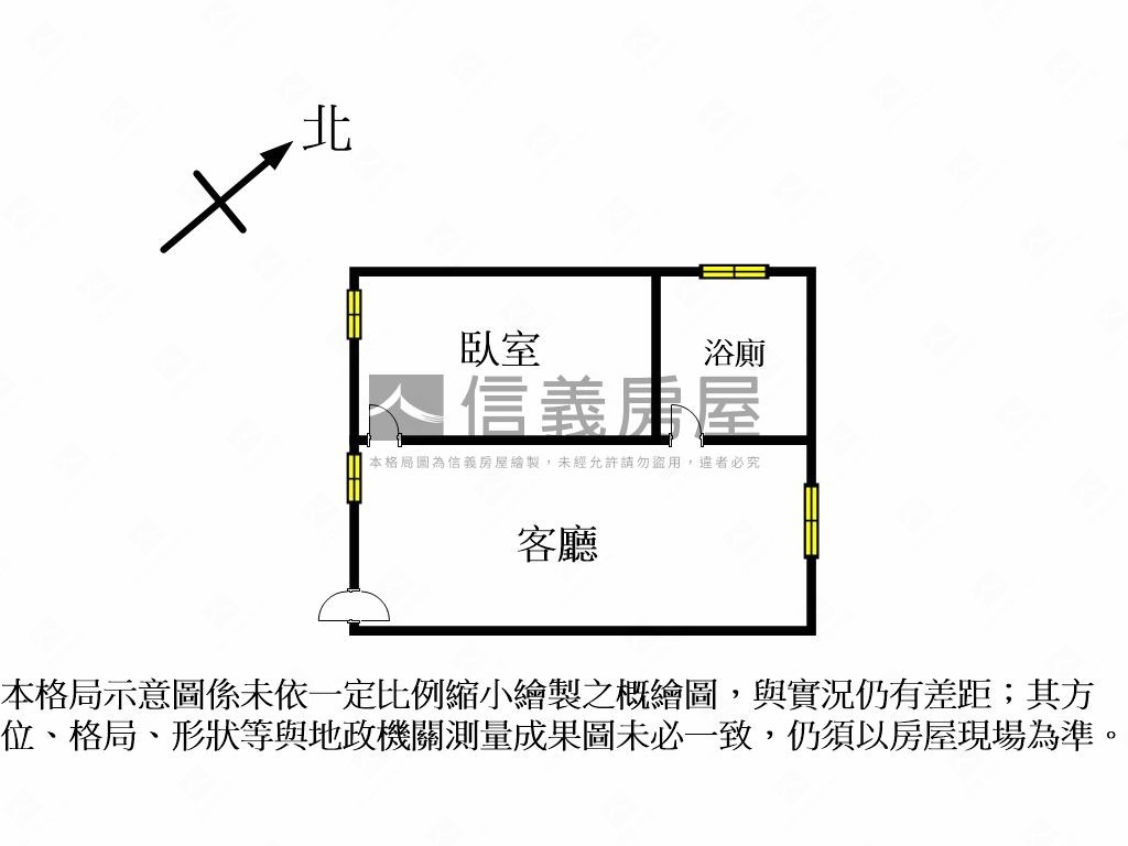 有資材室的農地房屋室內格局與周邊環境