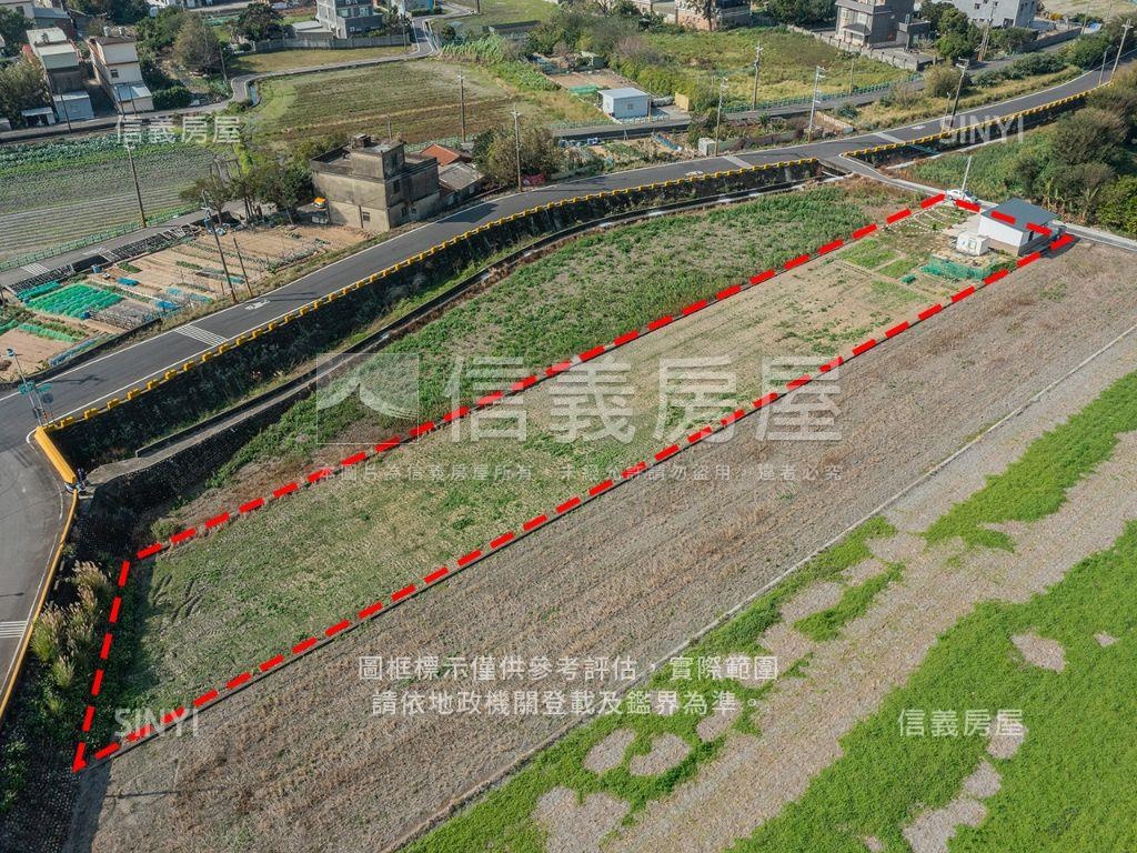 有資材室的農地房屋室內格局與周邊環境