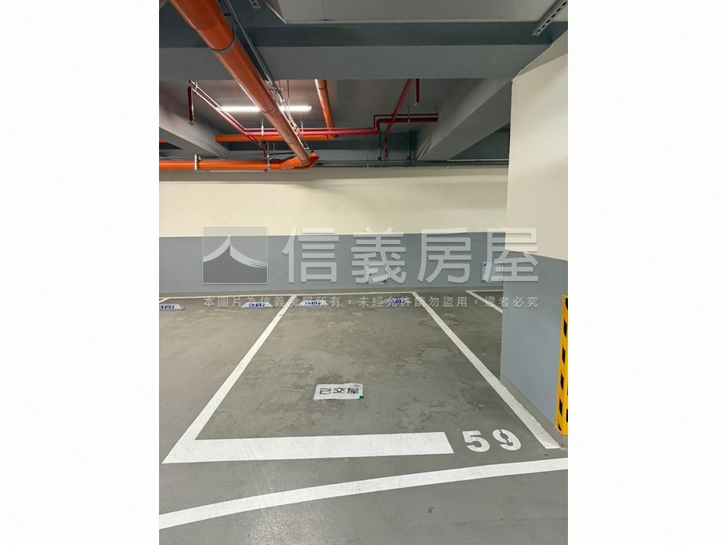 達欣信義文華美景附坡車位房屋室內格局與周邊環境