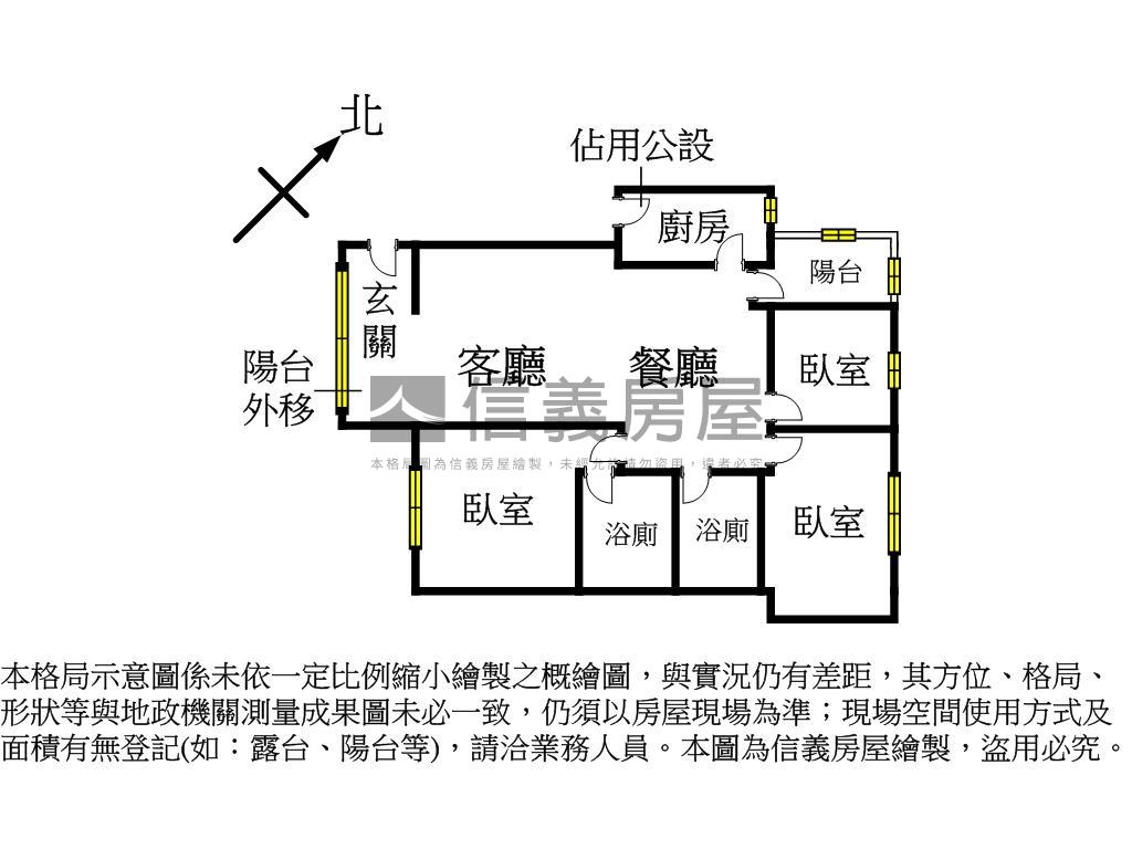 景安國宴｜電梯３房＋車位房屋室內格局與周邊環境